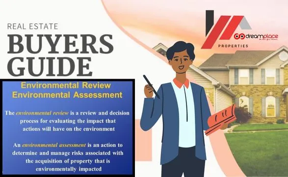 Environmental review of a buyer or seller in real-estate