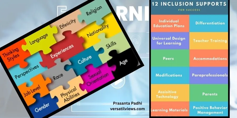 Inclusion supports of E L:earning process 