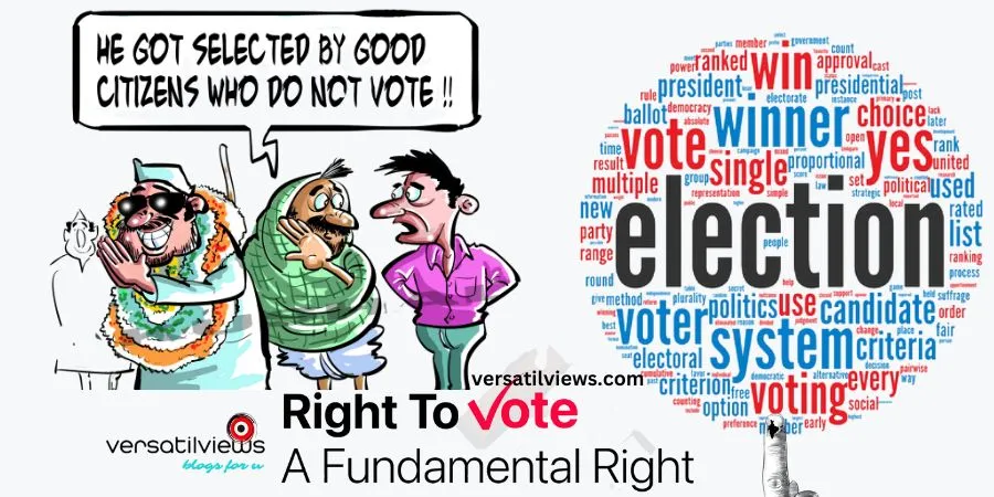 Right to Vote is a Fundamental Right